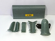 Плинтус Плинтус Ideal Comfort 55mm Зеленый 027 фото 1 | FLOORDEALER